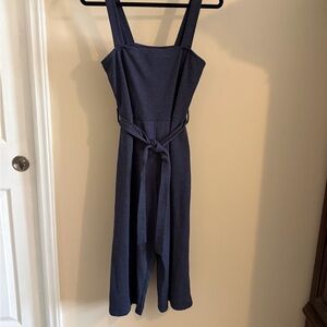 VENUS Navy Blue Knit Top